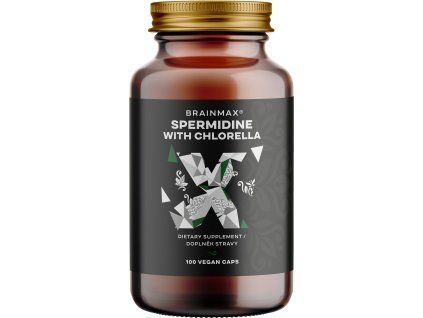 BrainMax Spermidina Clorella, 100 capsule vegetali