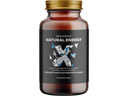 BrainMax Natural Energy, 90 capsule vegetali