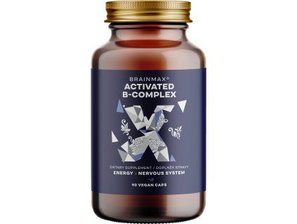 BrainMax Activated B-Complex®, Complesso B attivato, 90 capsule vegetali