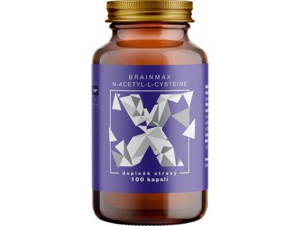 BrainMax N-Acetil-L-Cisteina, NAC, 100 capsule vegetali